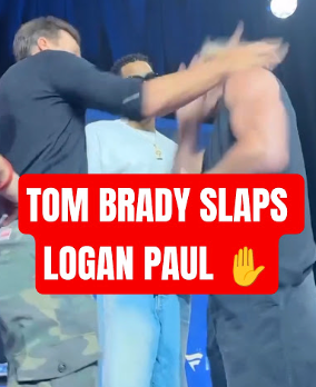 Tom Brady SLAPPED Logan Paul at Fanatics Fest