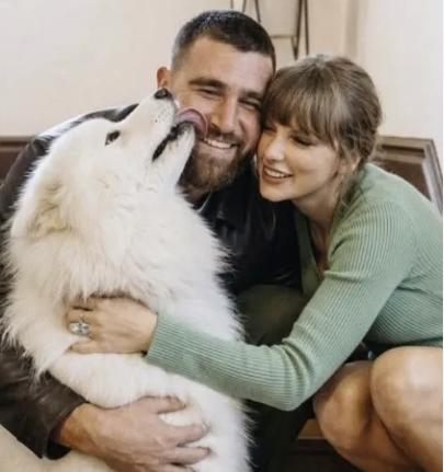 travis kelce new dog