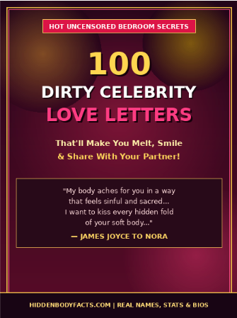 100 Dirty Celebrity Love Letters That’ll Make You Melt, Smile, and Share With Your Partner: Real Names